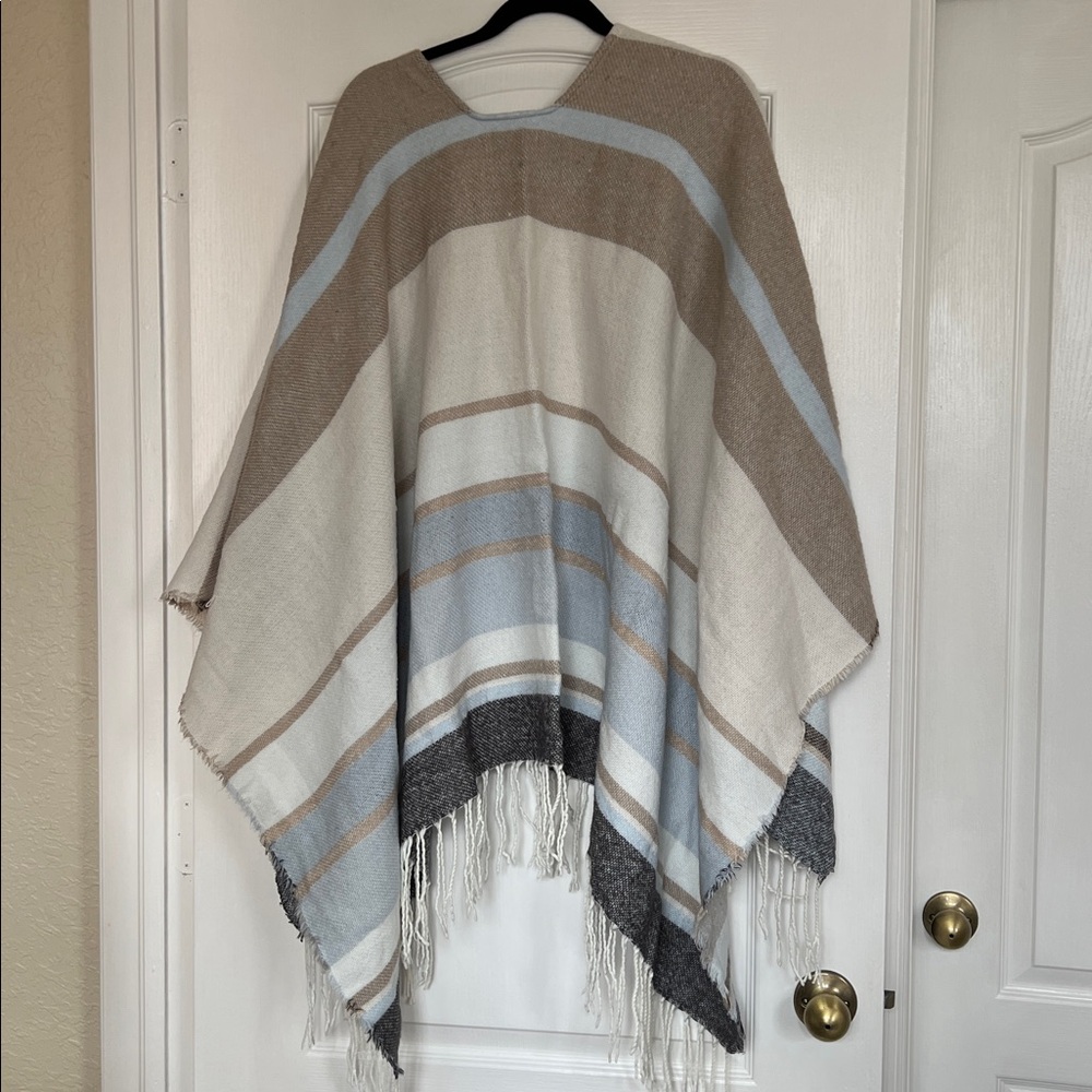 JUSTFAB striped Ruana - Picture 3 of 4